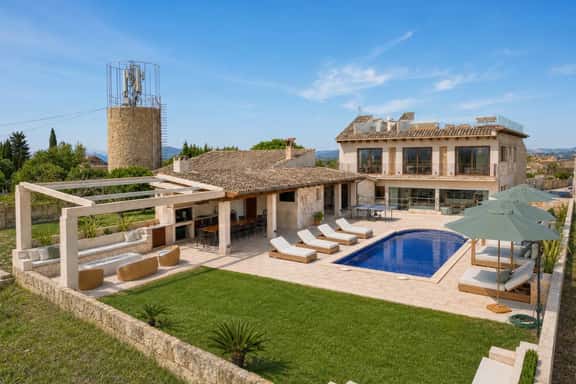 Villa Mallorca | Pool, Gym & Sunset Views | Ariany - Image 1
