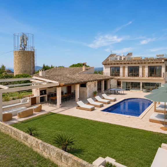 Villa Mallorca | Pool, Gym & Sunset Views | Ariany - Image 1